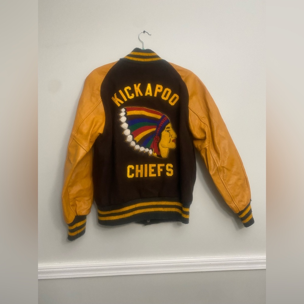 Vintage Kickapoo Chiefs Varsity Jacket